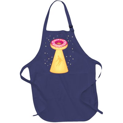 UFO Donuts Full-Length Apron With Pockets