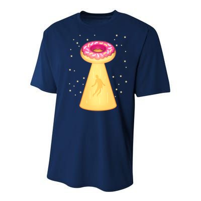 UFO Donuts Youth Performance Sprint T-Shirt