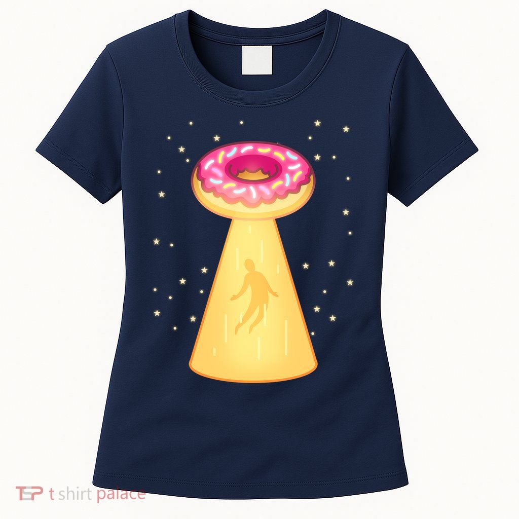 UFO Donuts Womens T-Shirt