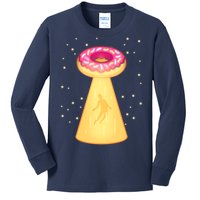 UFO Donuts Kids Long Sleeve Shirt