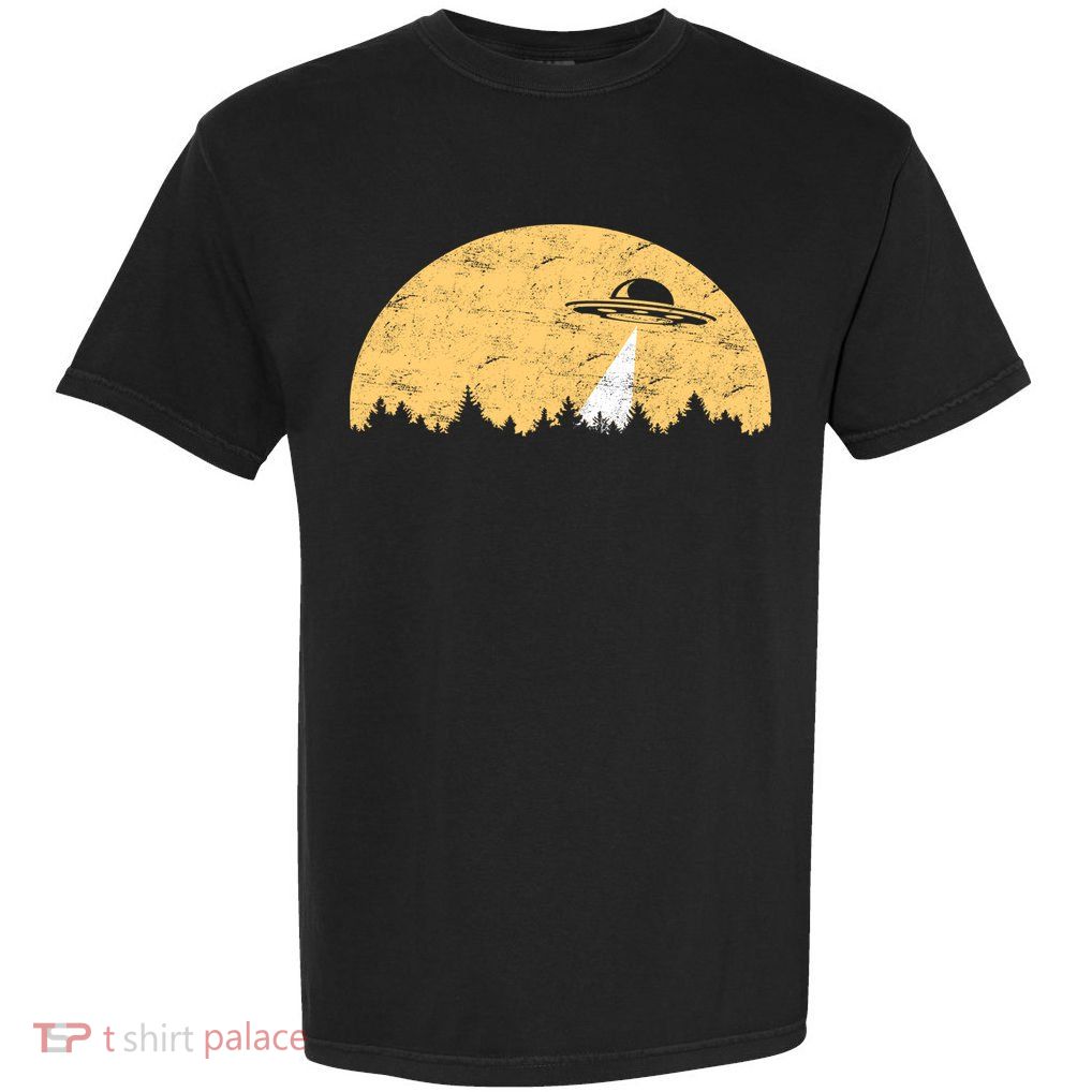 UFO Moon Wilderness Garment-Dyed Heavyweight T-Shirt