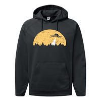 UFO Moon Wilderness Performance Fleece Hoodie