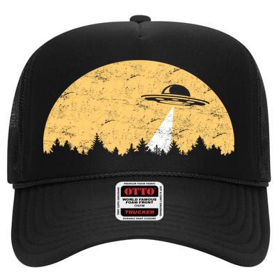 UFO Moon Wilderness High Crown Mesh Back Trucker Hat