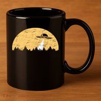 UFO Moon Wilderness 11oz C Handle Ceramic Mug