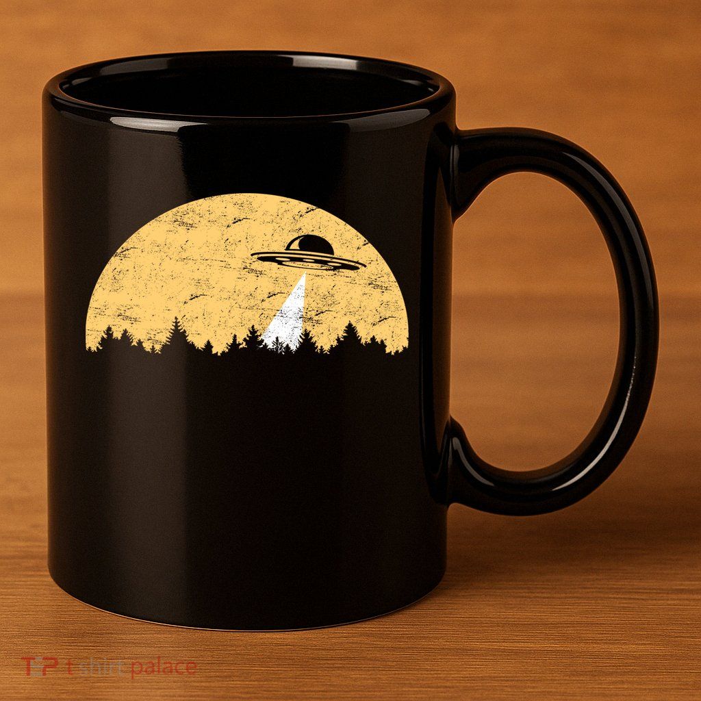 UFO Moon Wilderness 11oz C Handle Ceramic Mug