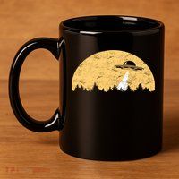 UFO Moon Wilderness 11oz C Handle Ceramic Mug