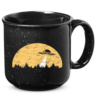 UFO Moon Wilderness 15oz Campfire Ceramic Mug