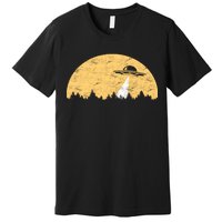 UFO Moon Wilderness Premium T-Shirt