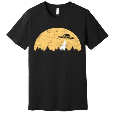 UFO Moon Wilderness Premium T-Shirt