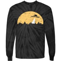 UFO Moon Wilderness Tie-Dye Long Sleeve Shirt