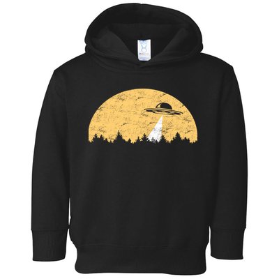 UFO Moon Wilderness Toddler Hoodie