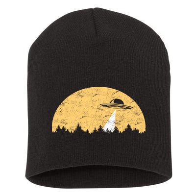 UFO Moon Wilderness Short Acrylic Beanie