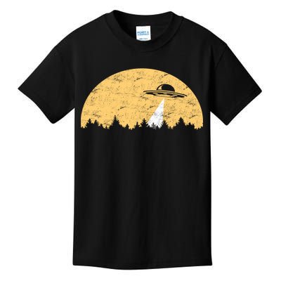 UFO Moon Wilderness Kids T-Shirt