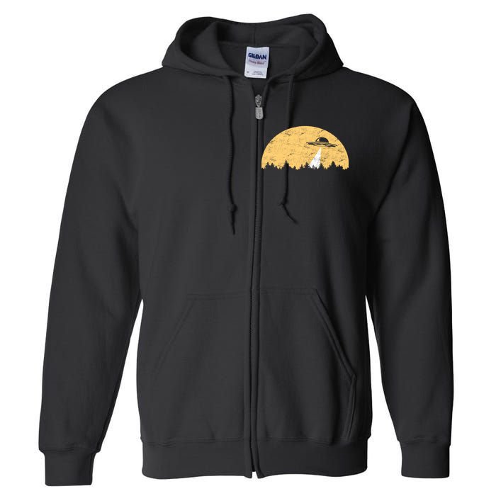 UFO Moon Wilderness Full Zip Hoodie