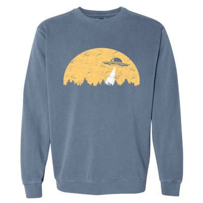 UFO Moon Wilderness Garment-Dyed Sweatshirt