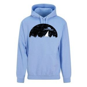 UFO Moon Wilderness Unisex Surf Hoodie