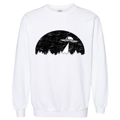UFO Moon Wilderness Garment-Dyed Sweatshirt