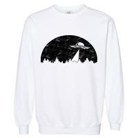 UFO Moon Wilderness Garment-Dyed Sweatshirt