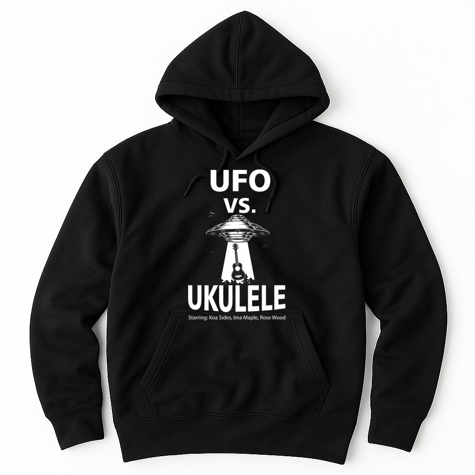 UFO Vs Ukulele Hoodie