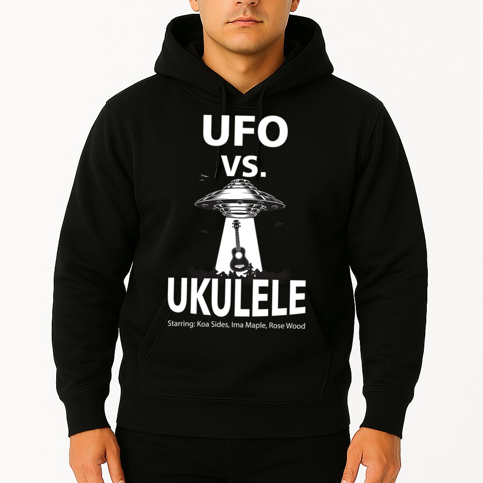 UFO Vs Ukulele Hoodie