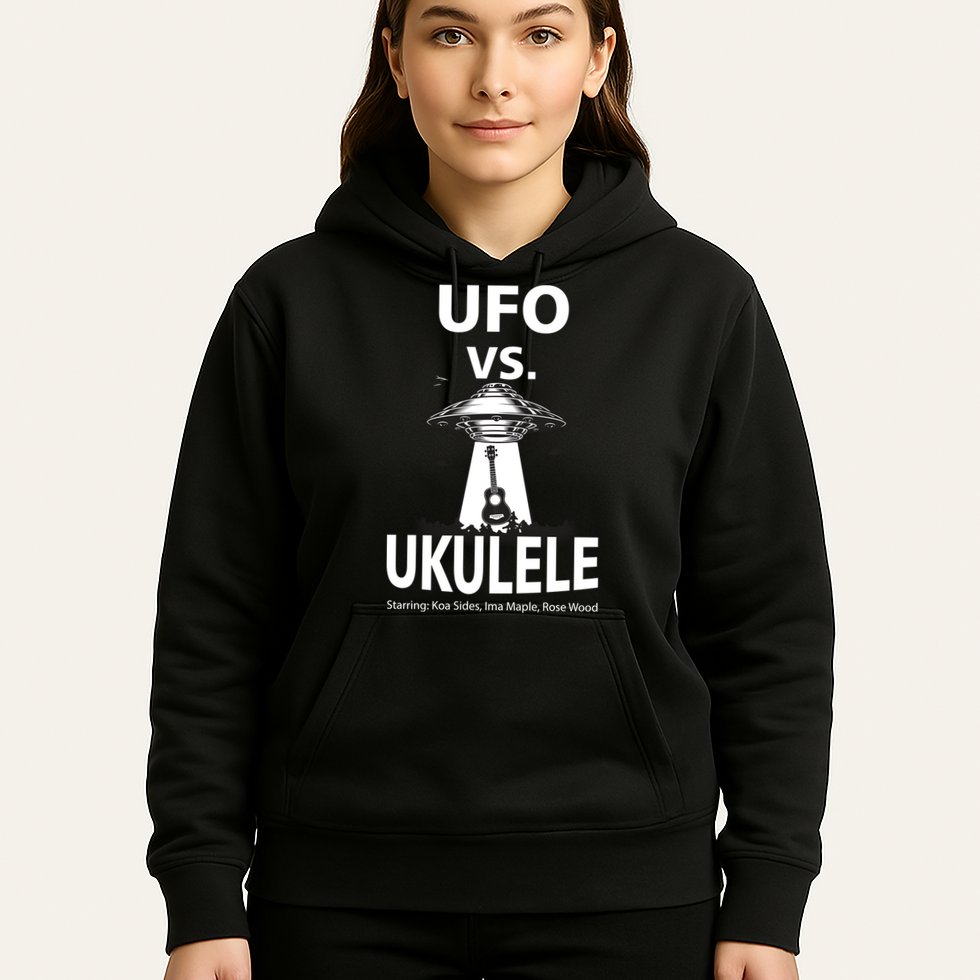UFO Vs Ukulele Hoodie