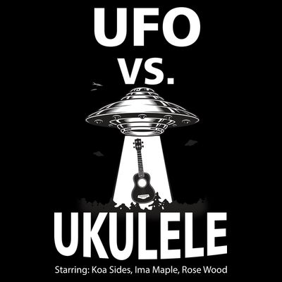 UFO Vs Ukulele T-Shirt