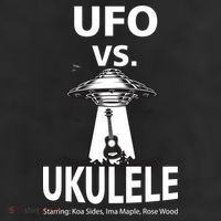 UFO Vs Ukulele 11oz C Handle Ceramic Mug