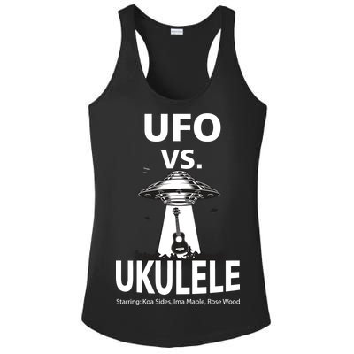 UFO Vs Ukulele Ladies PosiCharge Competitor Racerback Tank