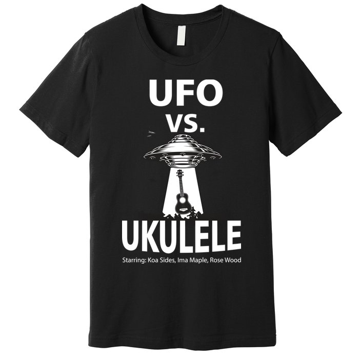 UFO Vs Ukulele Premium T-Shirt