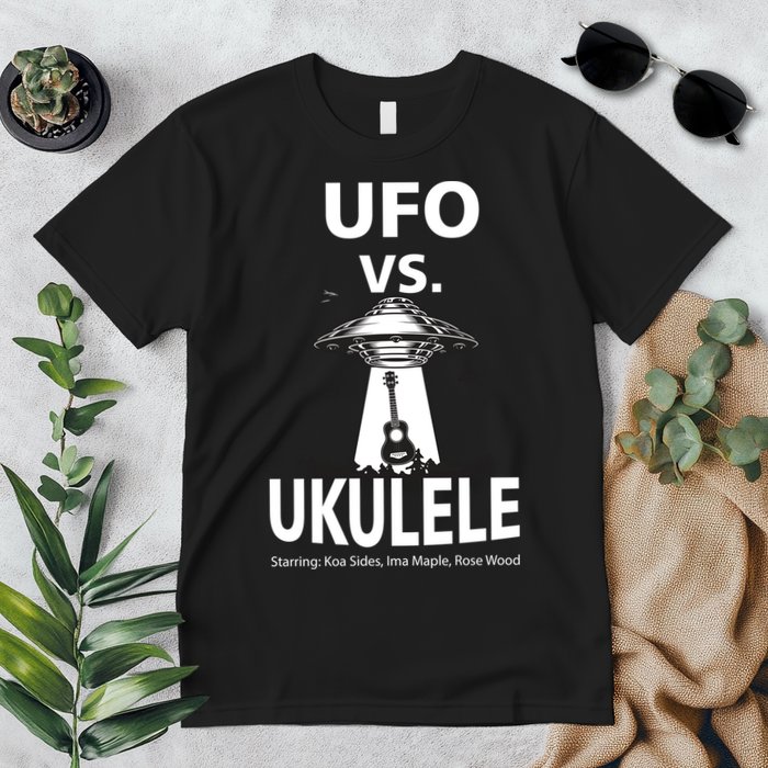 UFO Vs Ukulele Premium T-Shirt