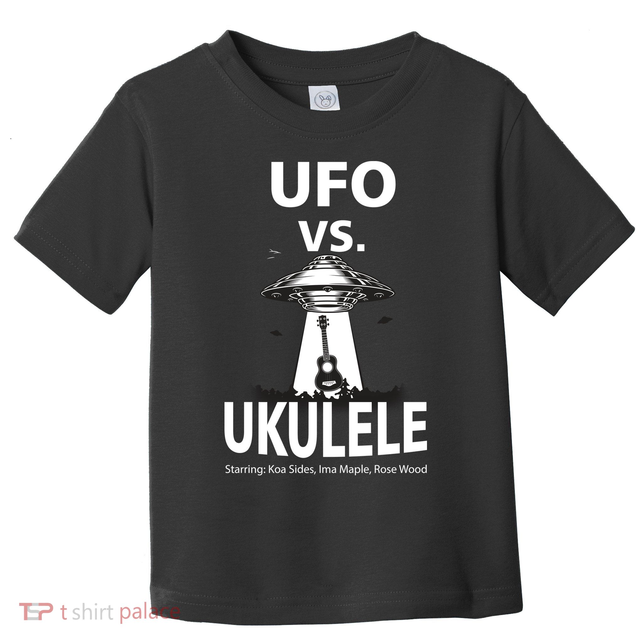 UFO Vs Ukulele Toddler T-Shirt
