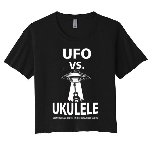 UFO Vs Ukulele Crop Top