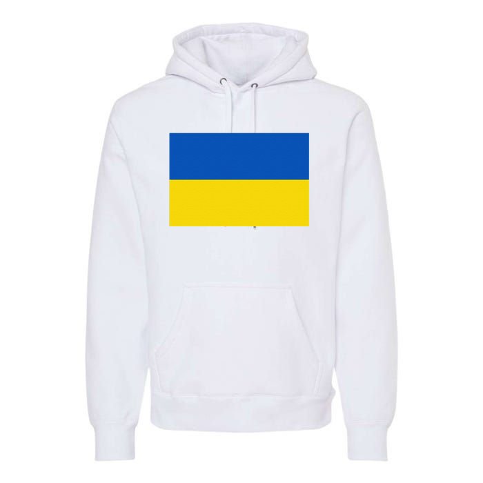 Ukrainian Flag Of Ukraine Sweat Premium Hoodie