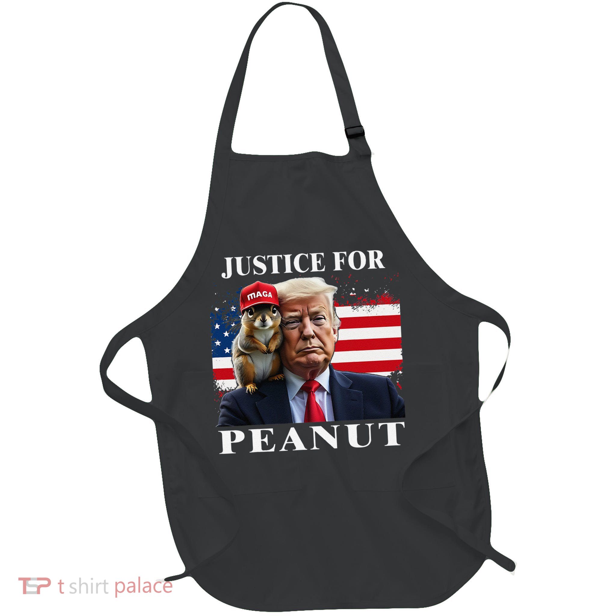 Ustice For Peanut And Fred Apron