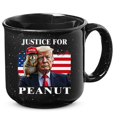 Ustice For Peanut And Fred 15oz Campfire Ceramic Mug