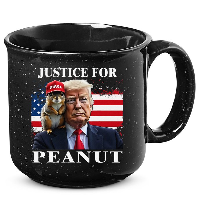 Ustice For Peanut And Fred 15oz Campfire Ceramic Mug