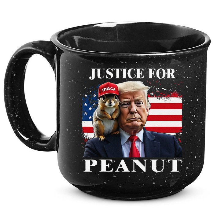 Ustice For Peanut And Fred 15oz Campfire Ceramic Mug