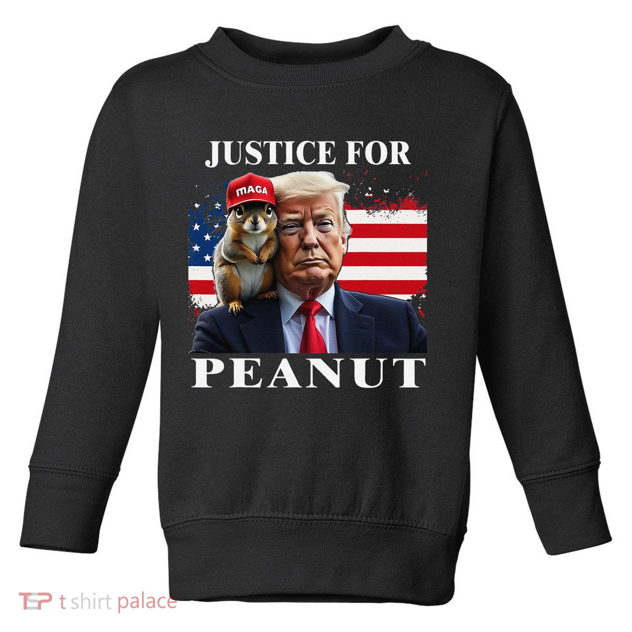 Ustice For Peanut And Fred Toddler Sweatshirt