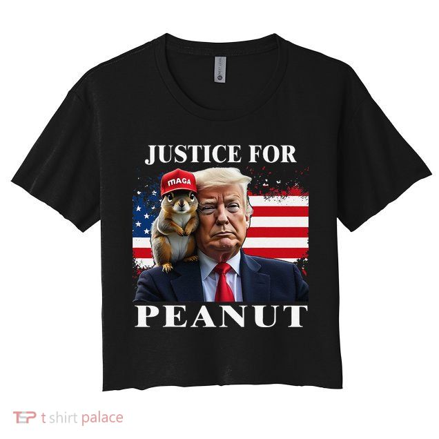 Ustice For Peanut And Fred Crop Top