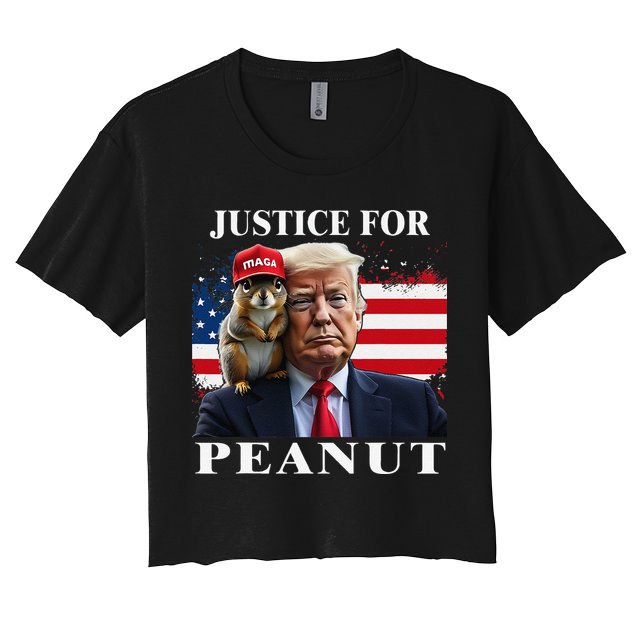 Ustice For Peanut And Fred Crop Top