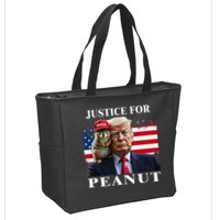 Ustice For Peanut And Fred Zip Tote Bag