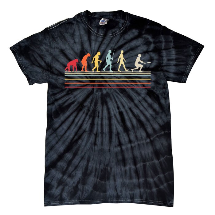 Ultimate Frisbee Player Evolution Vintage Flying Disc Tie-Dye T-Shirt