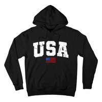 USA Flag Patriotic 4th Of July America Day Of Independence Hoodie