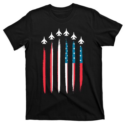 US Flag Patriotic American Happy 4th Of July T-Shirt