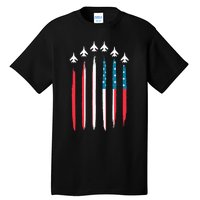 US Flag Patriotic American Happy 4th Of July Tall T-Shirt