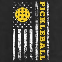 US Flag Pickleball Player Paddleball Lover Cool Comfort Performance Bucket Hat