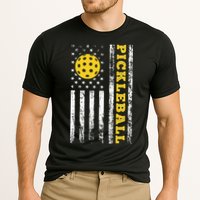 US Flag Pickleball Player Paddleball Lover Performance Shirt