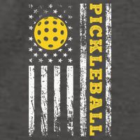 US Flag Pickleball Player Paddleball Lover Vector Backpack