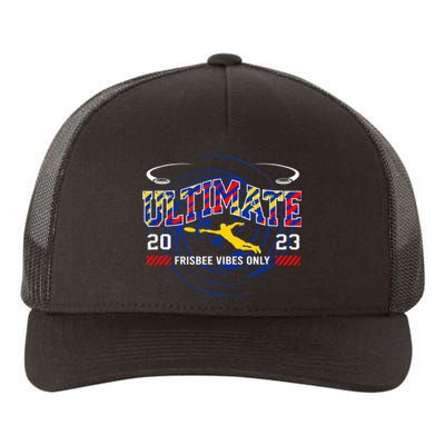 Ultimate Frisbee Player Disc Golf Yupoong Adult 5-Panel Trucker Hat