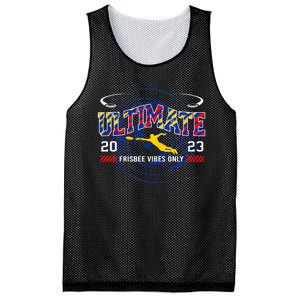 Ultimate Frisbee Player Disc Golf Mesh Reversible Basketball Jersey Tank